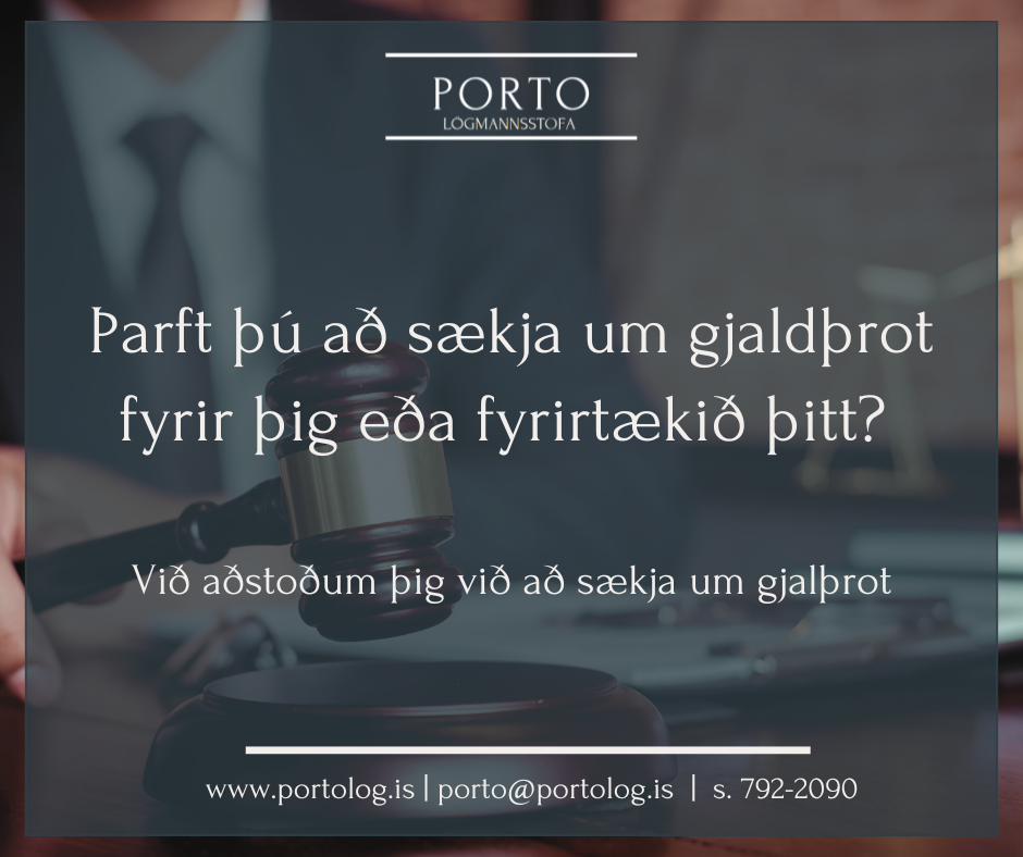 Gjaldþrot